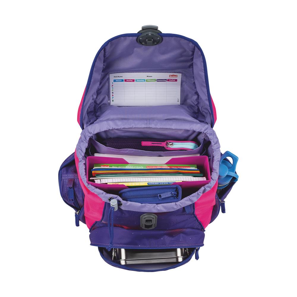 Scout Alpha Summer Schulrucksack Set 4tlg.