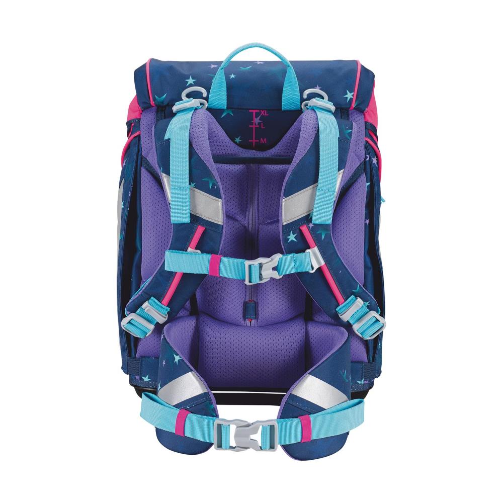 Scout Alpha DIN Pretty Star Schulrucksack Set 4tlg.