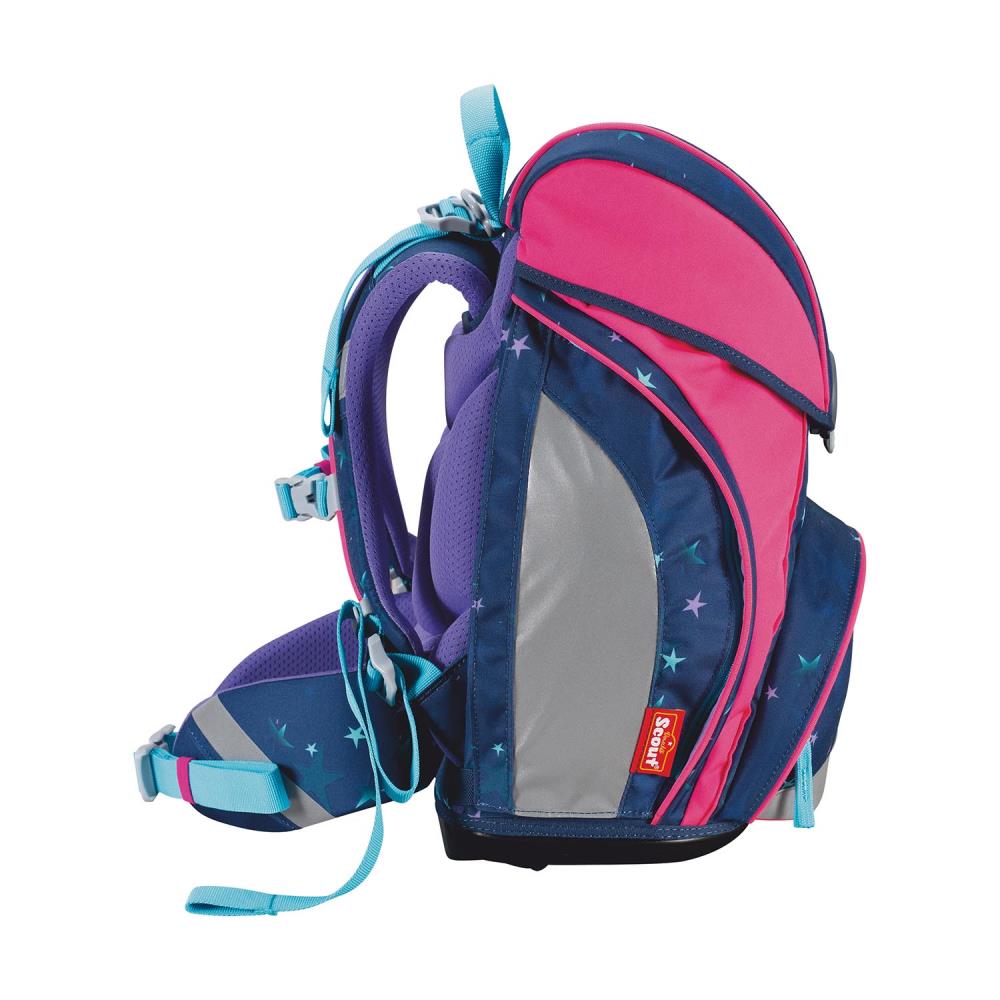 Scout Alpha DIN Pretty Star Schulrucksack Set 4tlg.