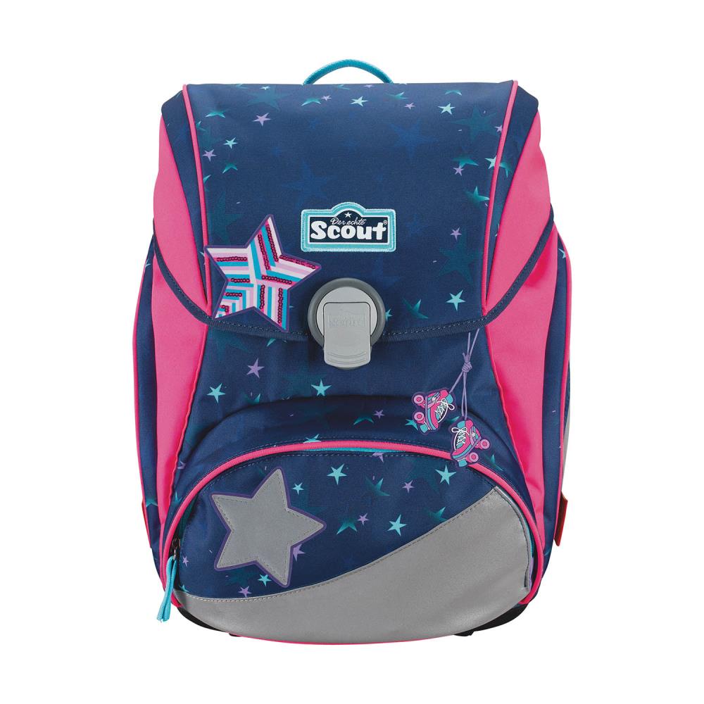 Scout Alpha DIN Pretty Star Schulrucksack Set 4tlg.