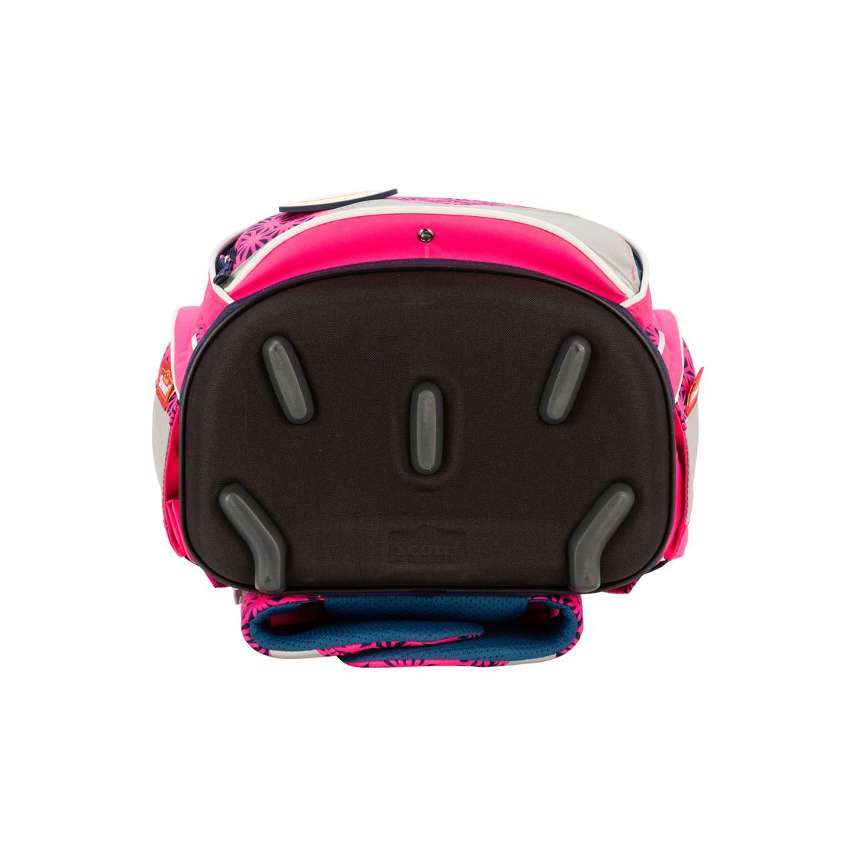 Scout Alpha Pink Glow Neon Safety Schulrucksack Set 4tlg.