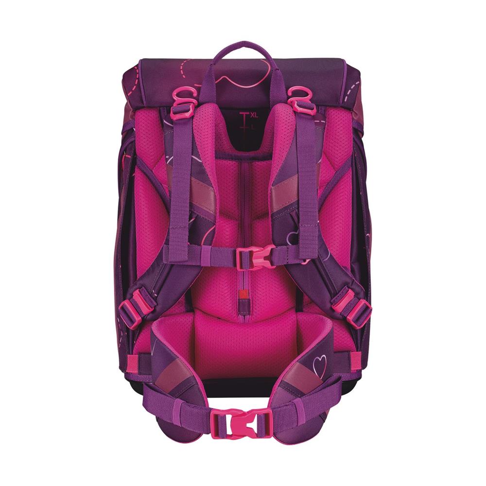 Scout Exklusiv Alpha Superflash Lovely Schulrucksack Set 4tlg.
