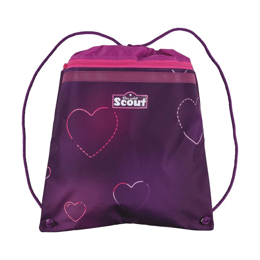 Scout Exklusiv Alpha Superflash Lovely Schulrucksack Set 4tlg.