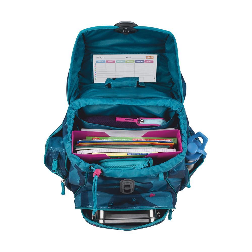 Scout Exklusiv Alpha LED Heaven Schulrucksack Set 4tlg.