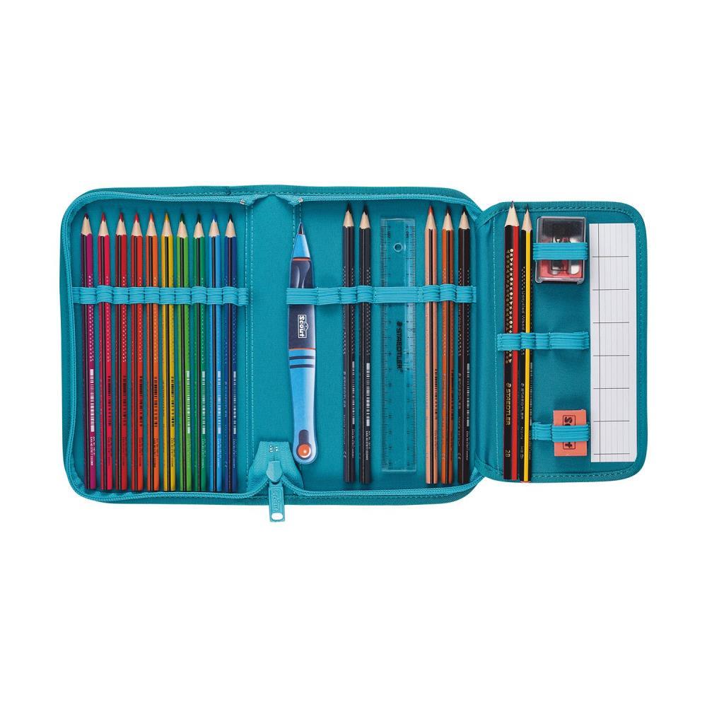 Scout Exklusiv Alpha LED Heaven Schulrucksack Set 4tlg.