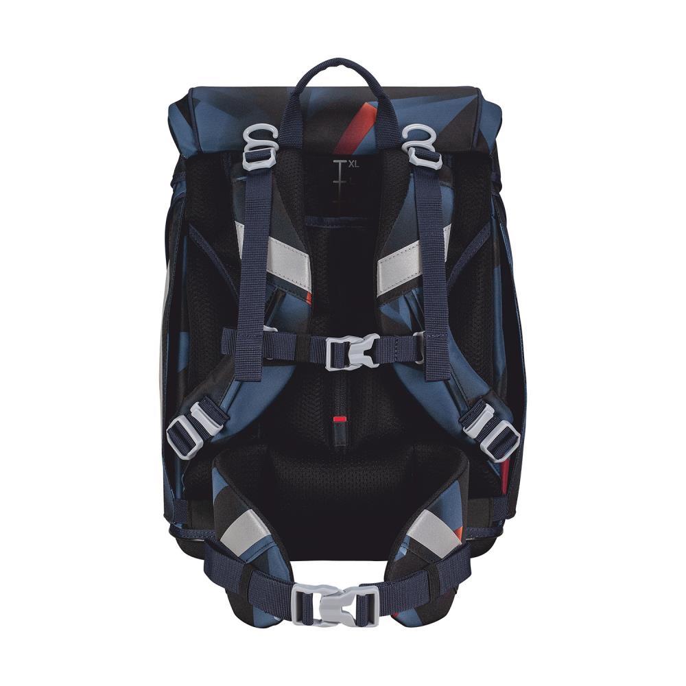 Scout Exklusiv Alpha LED Gravity Schulrucksack Set 4tlg.