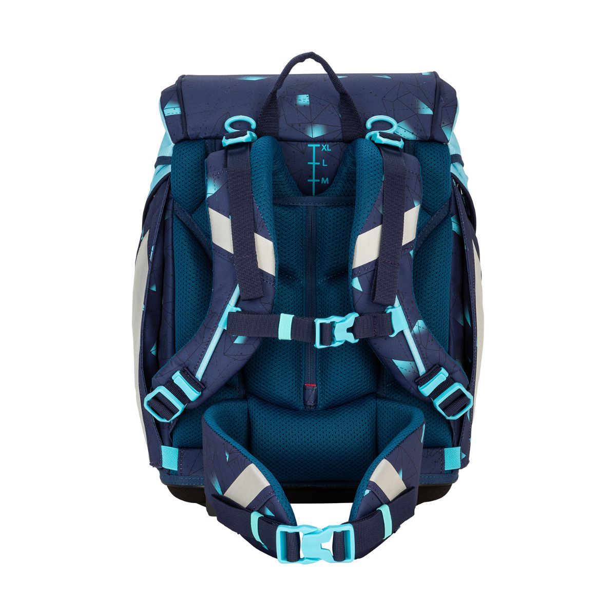Scout Exklusiv Alpha LED Pegasus Schulrucksack Set 4tlg.