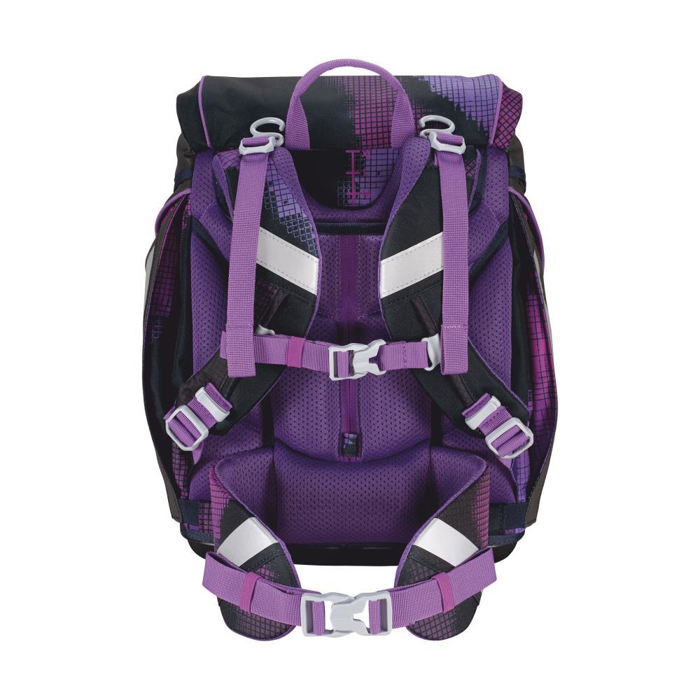 Scout Exklusiv Alpha Movie Star Pink Pixel Schulrucksack Set 5tlg.
