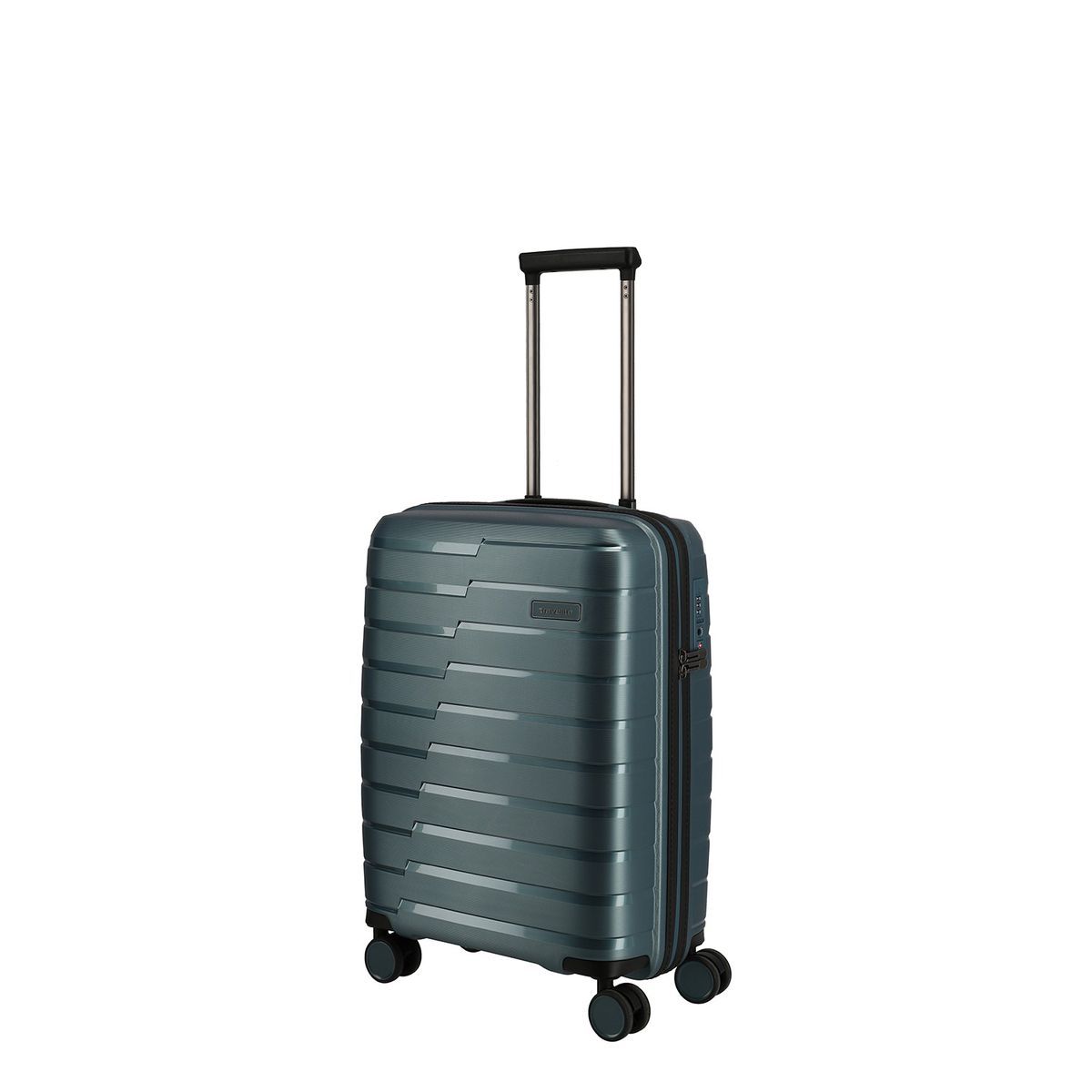 Travelite Air Base Eisblau 4-Rollen Trolley S 55cm