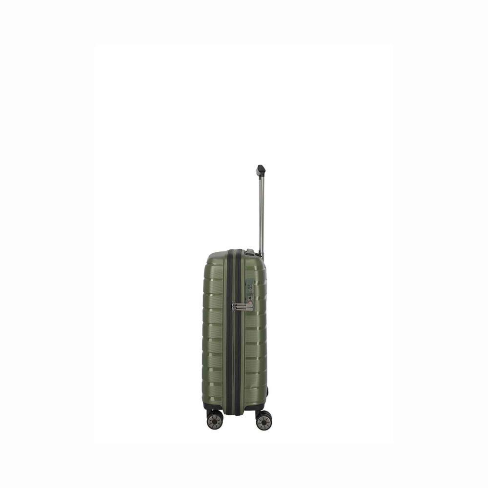 Travelite Air Base Olive 4-Rollen Trolley S 55 cm