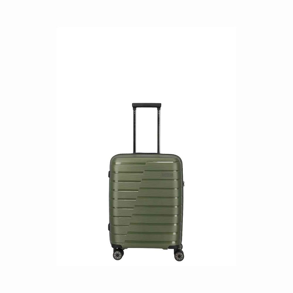 Travelite Air Base Olive 4-Rollen Trolley S 55 cm
