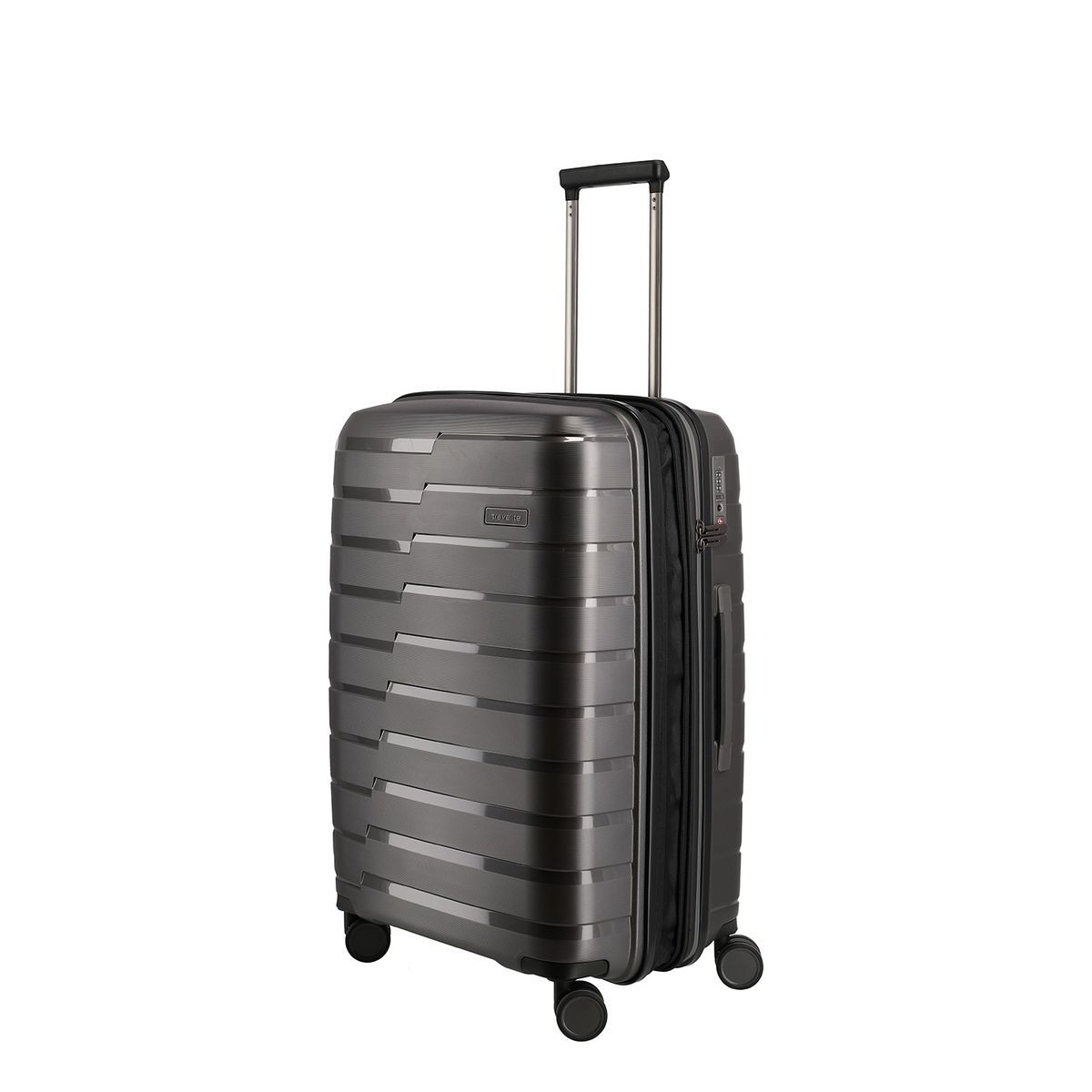 Travelite Air Base Anthrazit 4-Rollen Trolley M 67cm