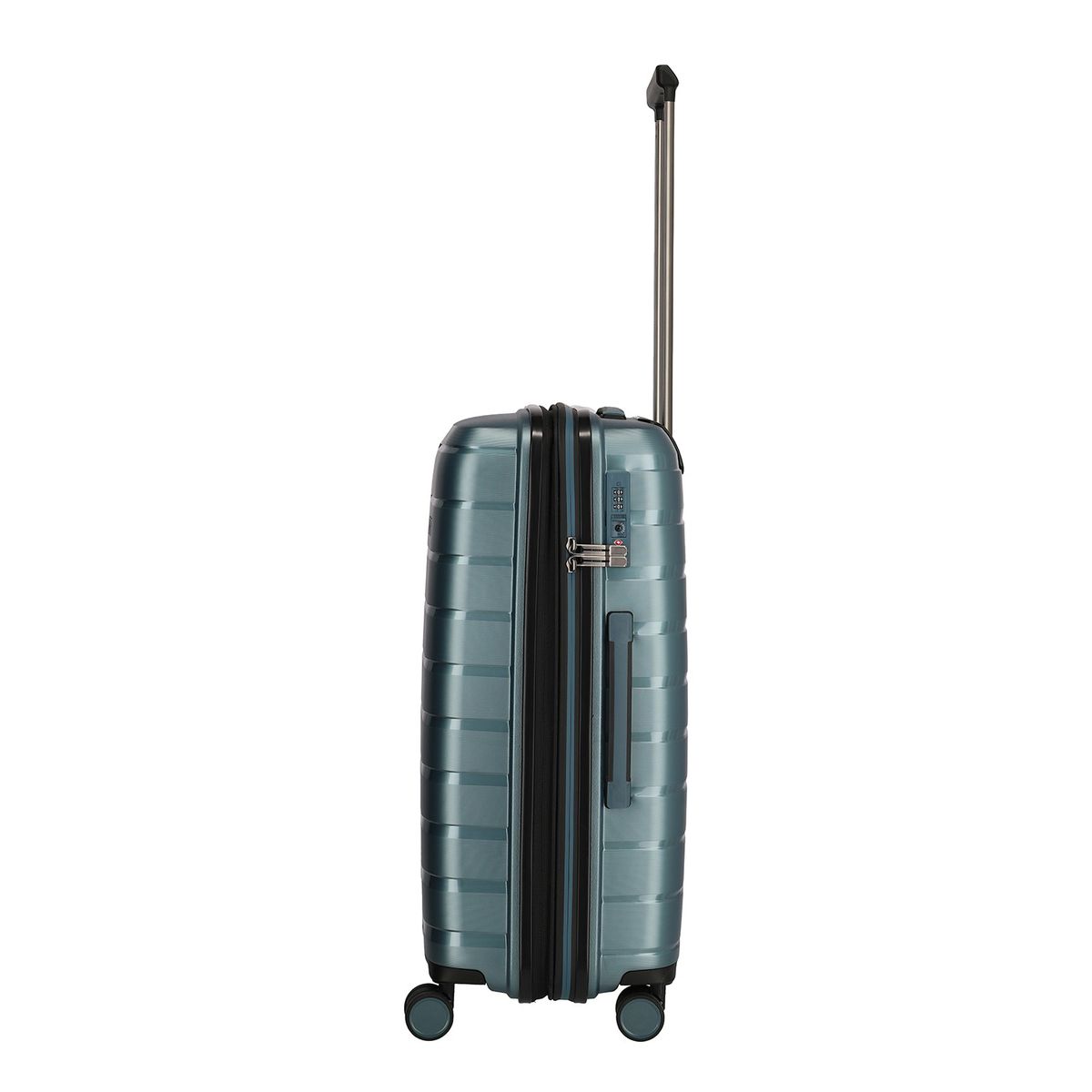 Travelite Air Base Eisblau 4-Rollen Trolley M 67cm