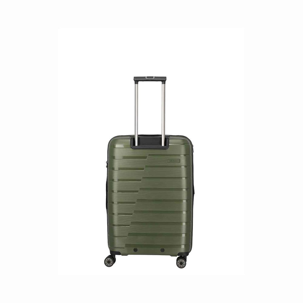 Travelite Air Base Olive 4-Rollen Trolley M 67 cm