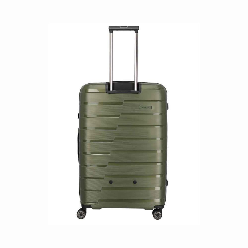 Travelite Air Base Olive 4-Rollen Trolley L 77 cm