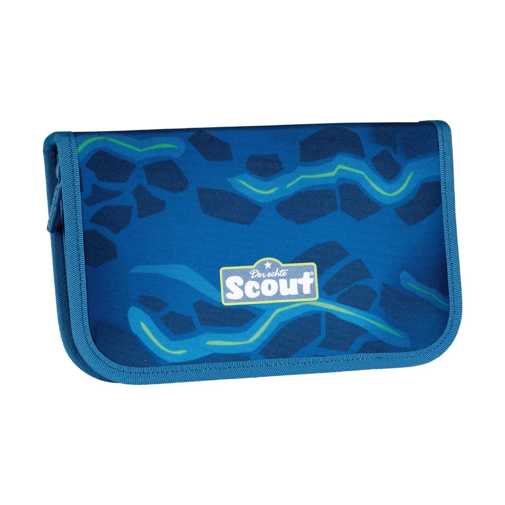 Scout Neo Shark Zone Schulranzen Set 4tlg.