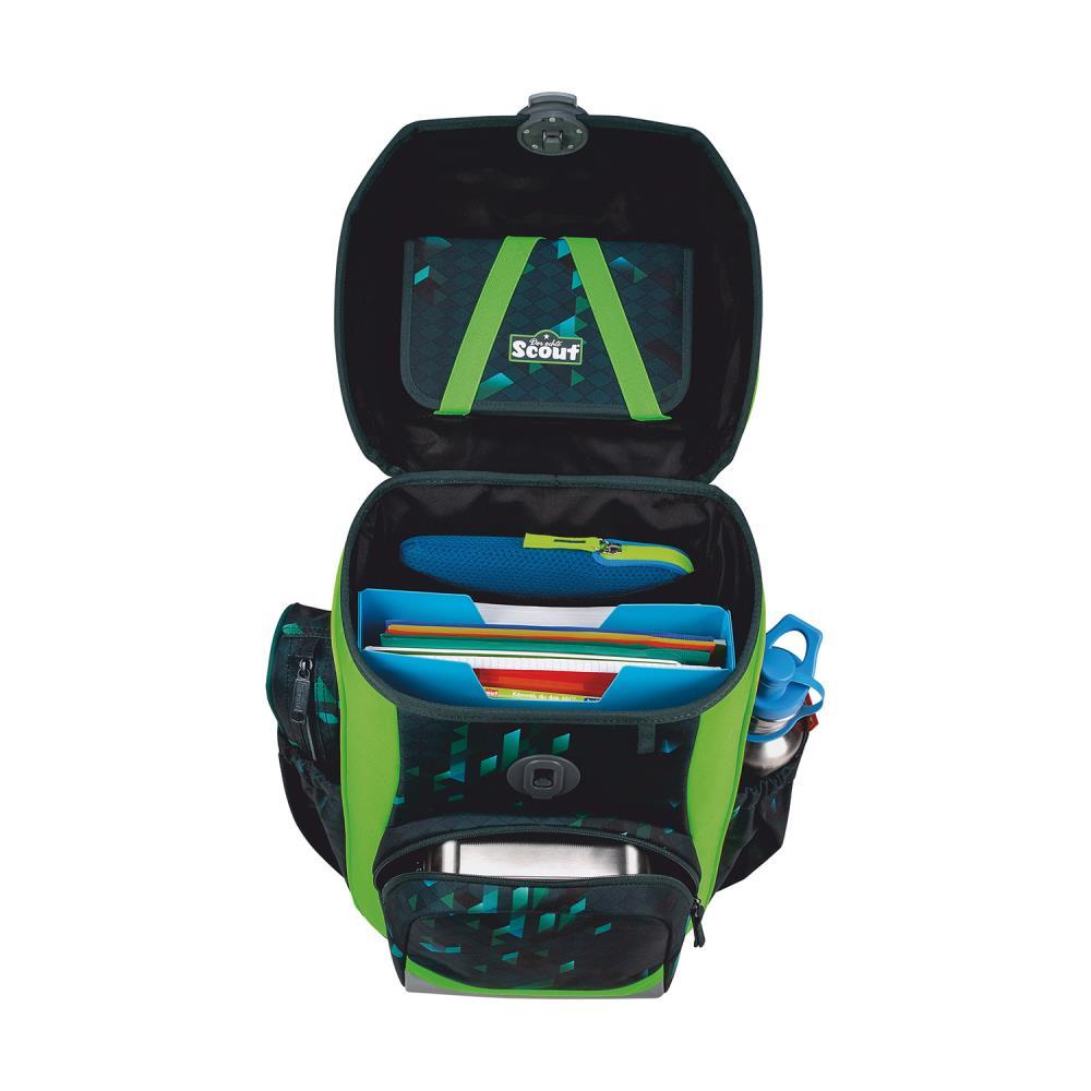 Scout Neo Cubes Schulranzen Set 4tlg.