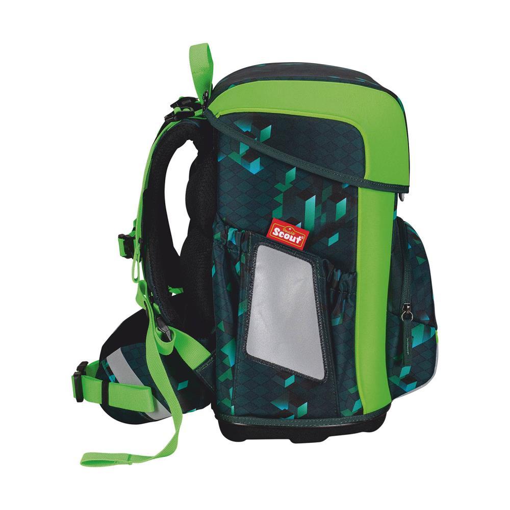 Scout Neo Cubes Schulranzen Set 4tlg.