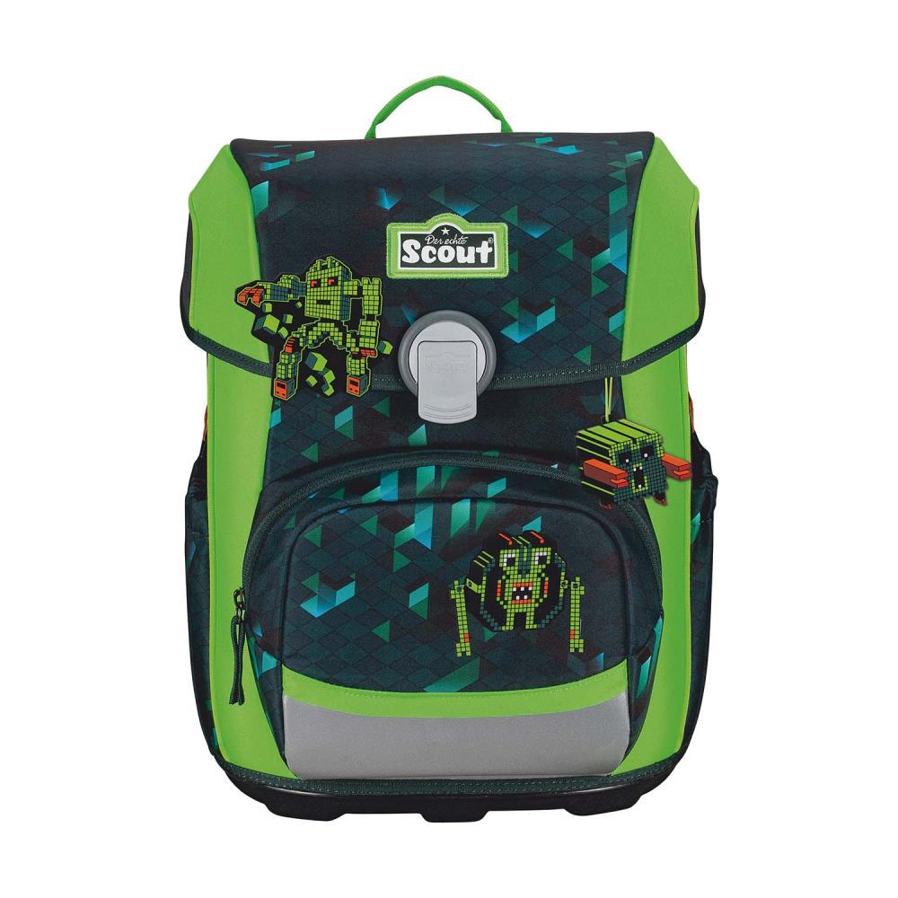 Scout Neo Cubes Schulranzen Set 4tlg.