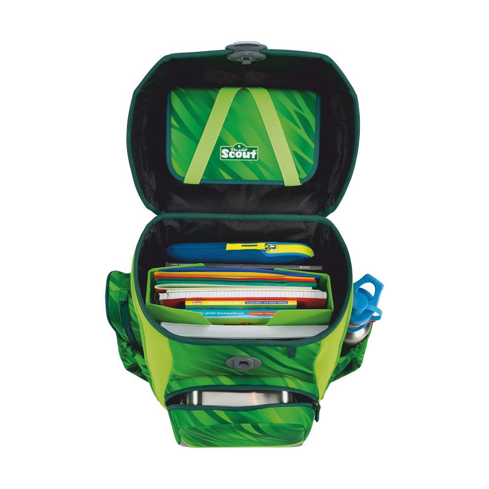 Scout Neo DIN Dino Rex Schulranzen Set 4tlg.