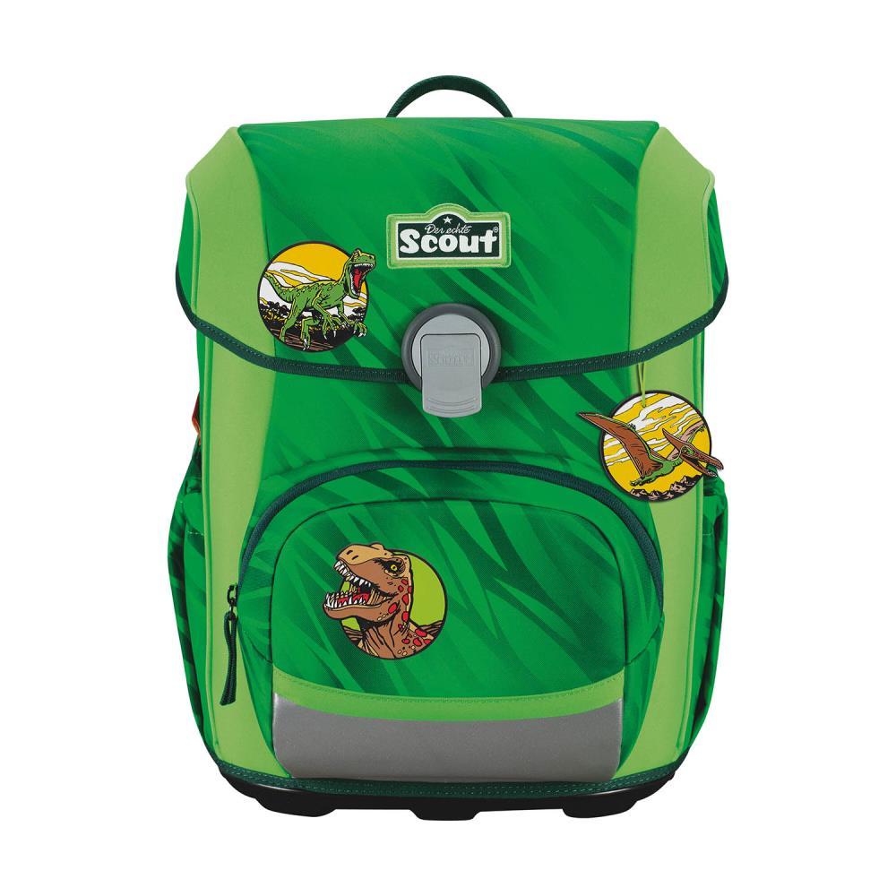 Scout Neo DIN Dino Rex Schulranzen Set 4tlg.