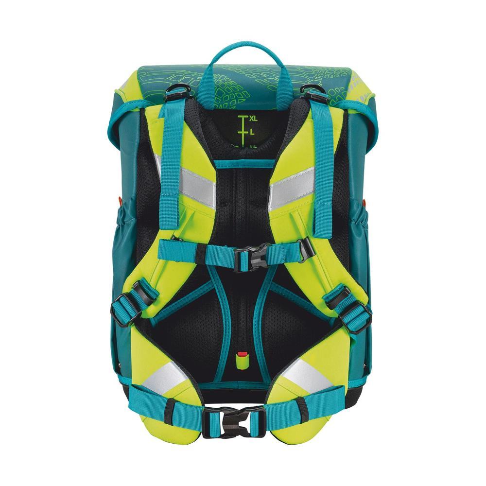 Scout Exklusiv Neo Superflash Extreme Lizard Schulranzen Set 4tlg.