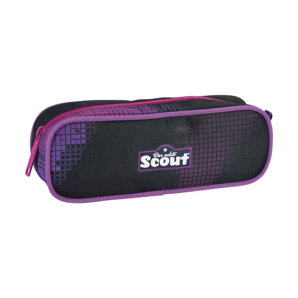 Scout Exklusiv Neo Movie Star Pink Pixel Schulranzen Set 5tlg.