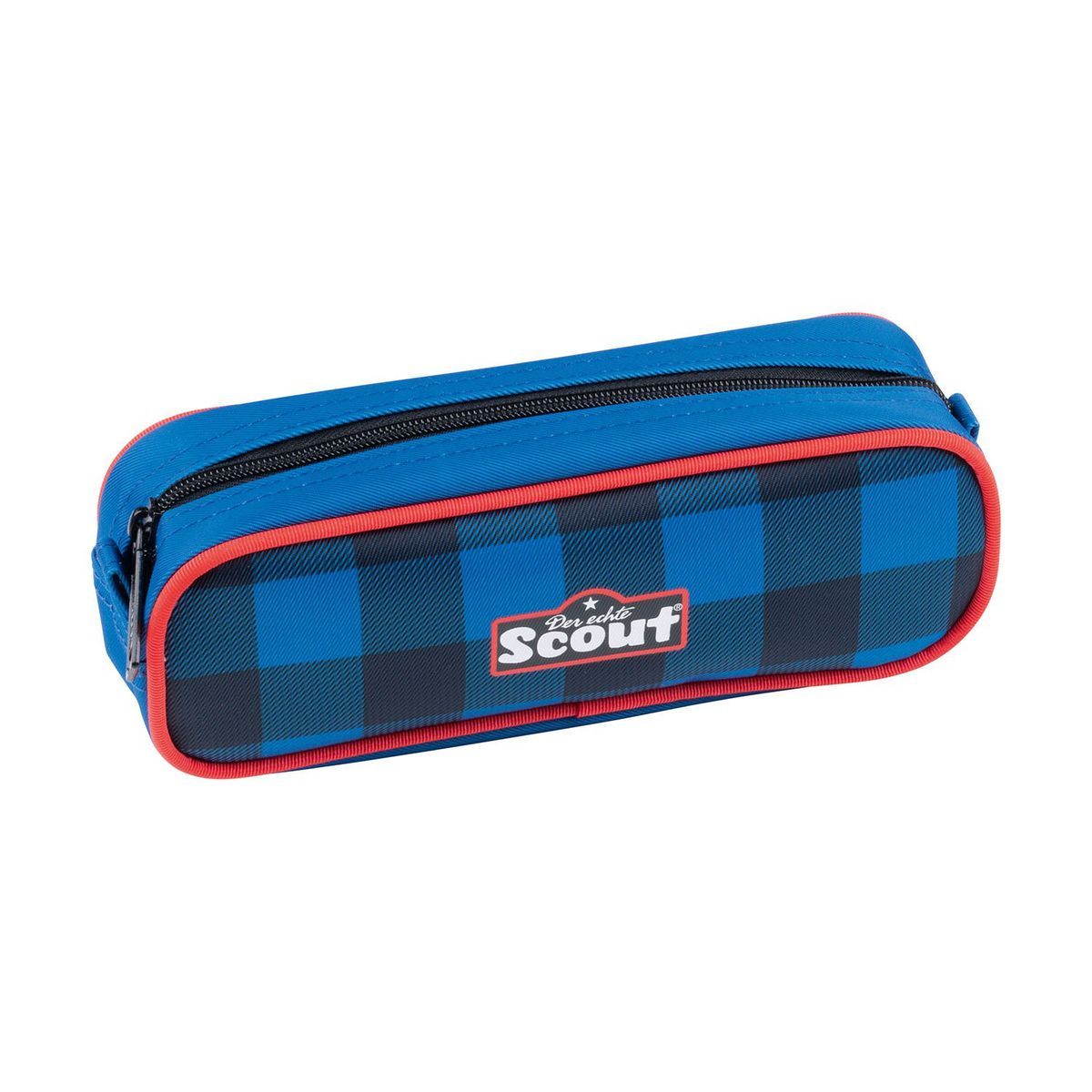 Scout Alpha Gingham Rocker Schulrucksack Set 4tlg.