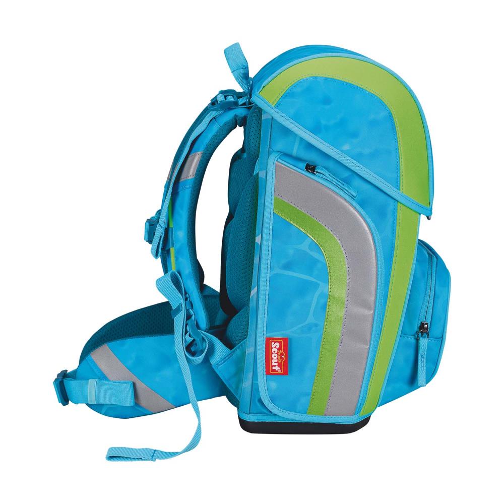 Scout Genius DIN Water Lily Schulranzen Set 4tlg.