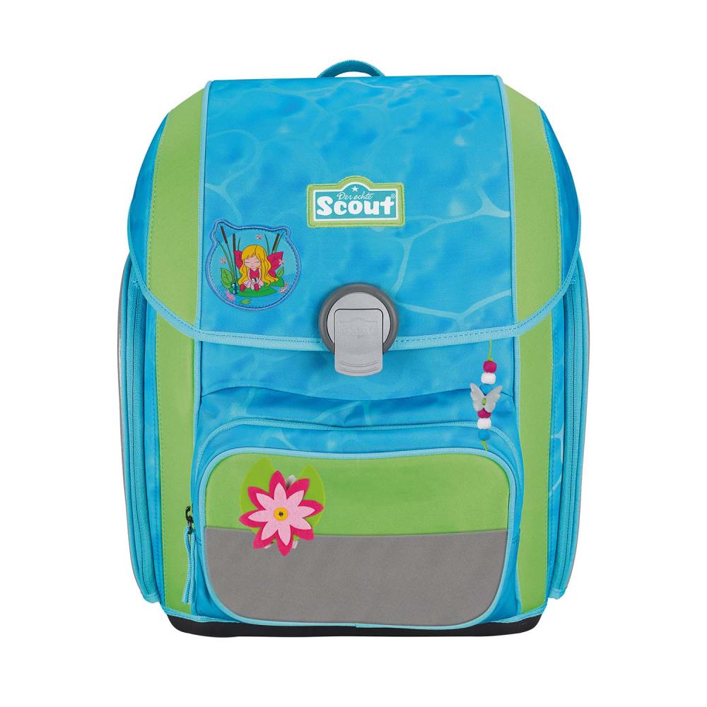 Scout Genius DIN Water Lily Schulranzen Set 4tlg.