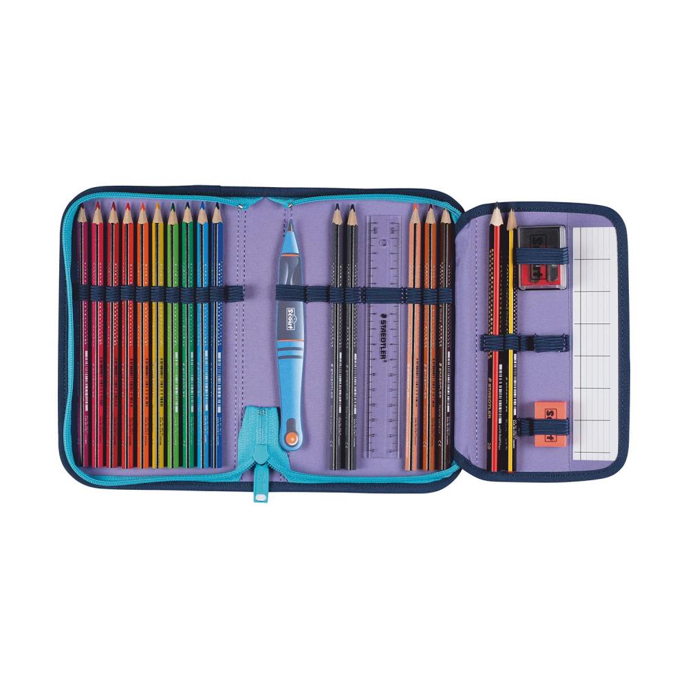 Scout Genius DIN Pretty Star Schulranzen Set 4tlg.