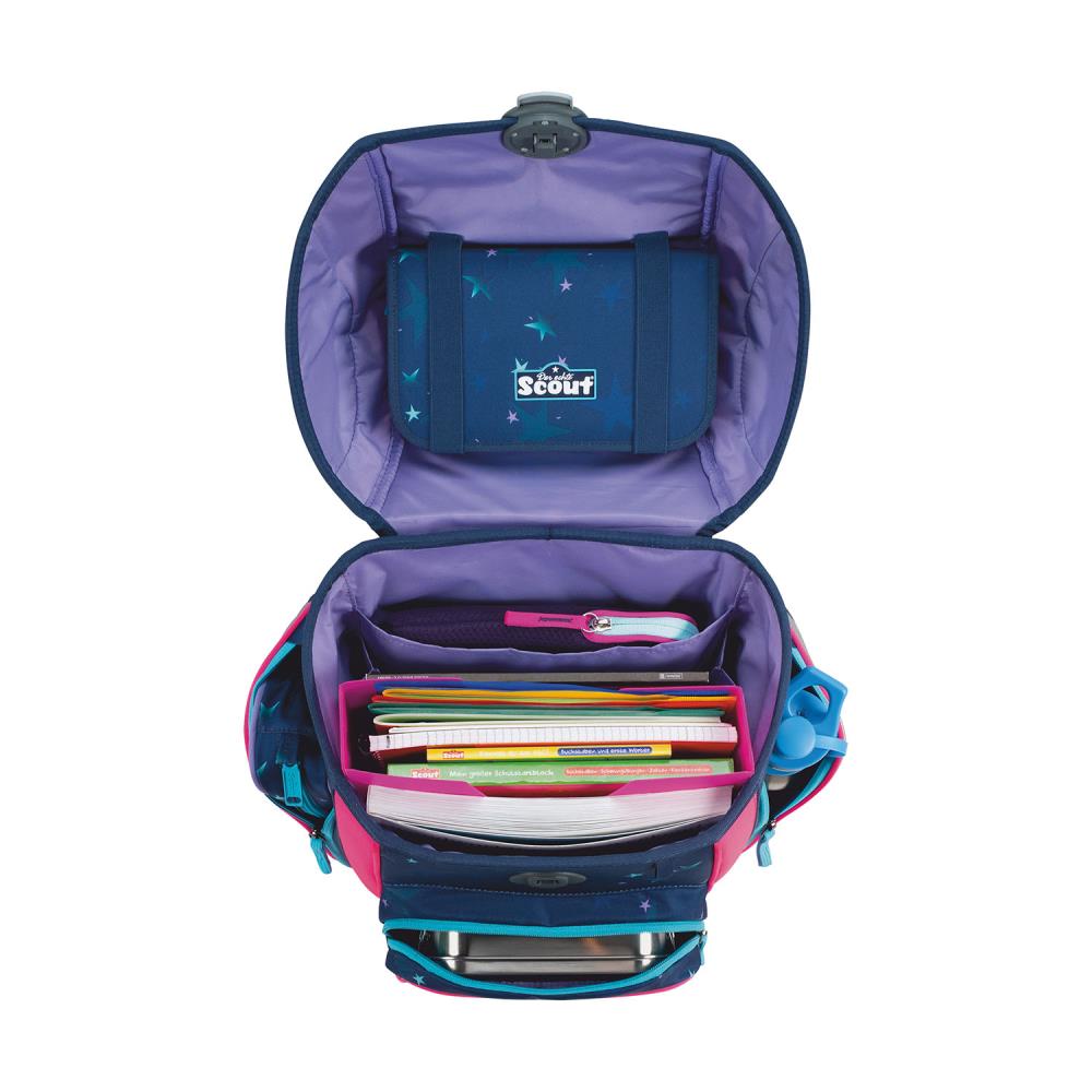 Scout Genius DIN Pretty Star Schulranzen Set 4tlg.