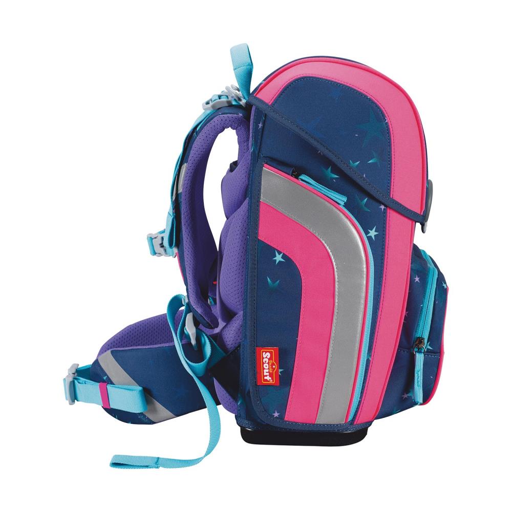 Scout Genius DIN Pretty Star Schulranzen Set 4tlg.