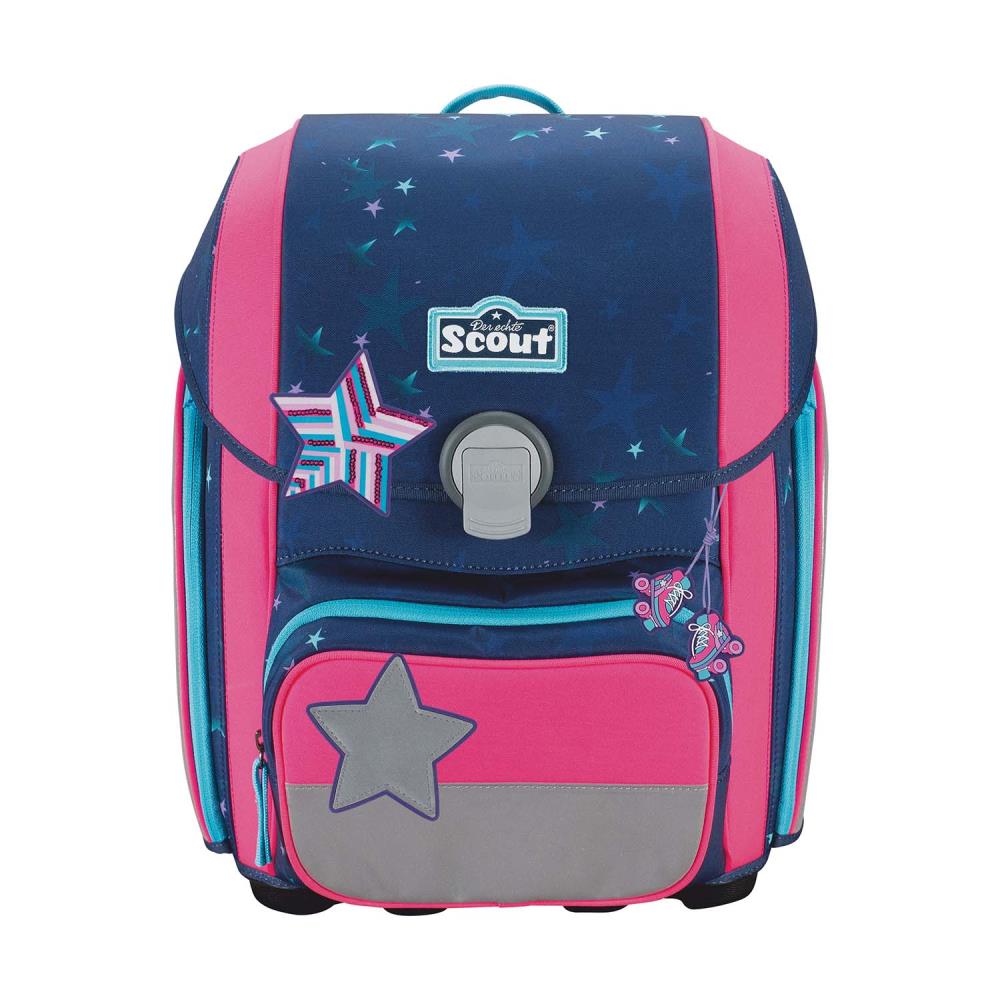 Scout Genius DIN Pretty Star Schulranzen Set 4tlg.