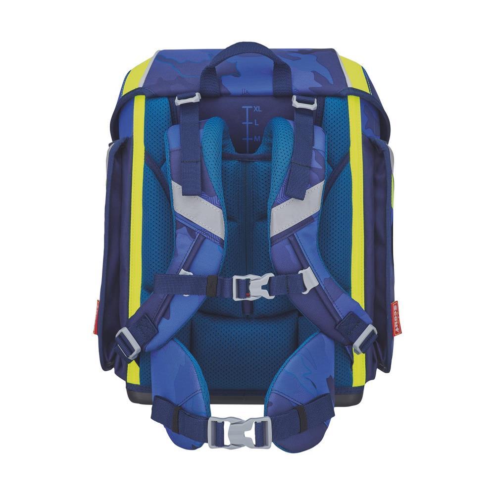 Scout Genius Blue Police Schulranzen Set 4tlg.