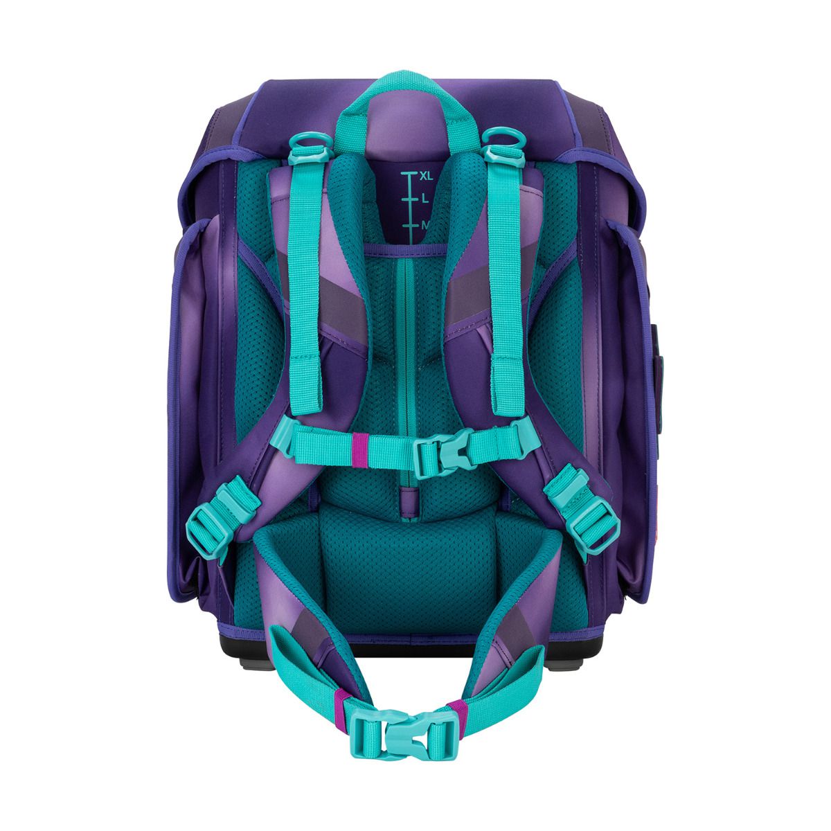 Scout Exklusiv Genius Superflash Purple Magic Schulranzen Set 4tlg.