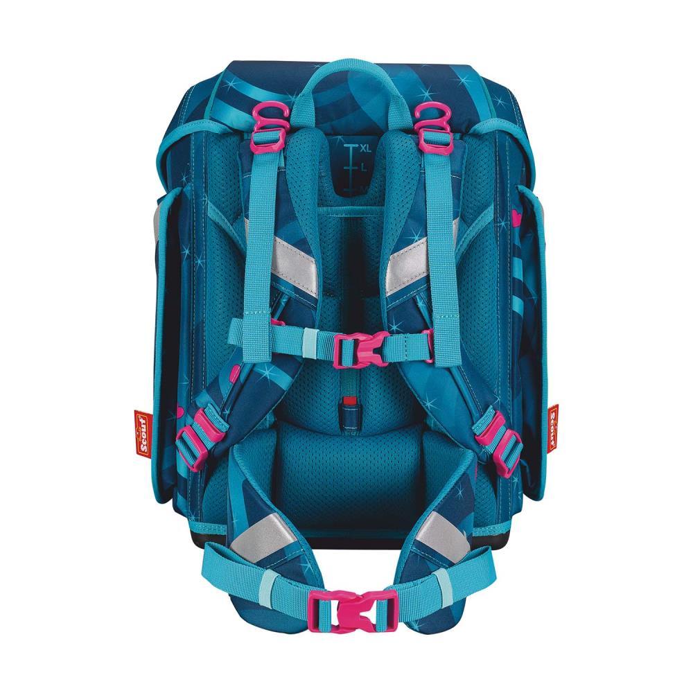 Scout Exklusiv Genius LED Heaven Schulranzen Set 4tlg.
