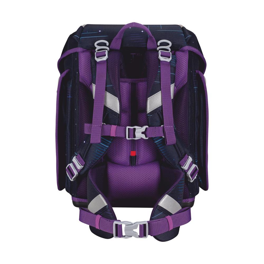 Scout Exklusiv Genius Safety Light Spooky Starlight Schulranzen Set 5tlg.