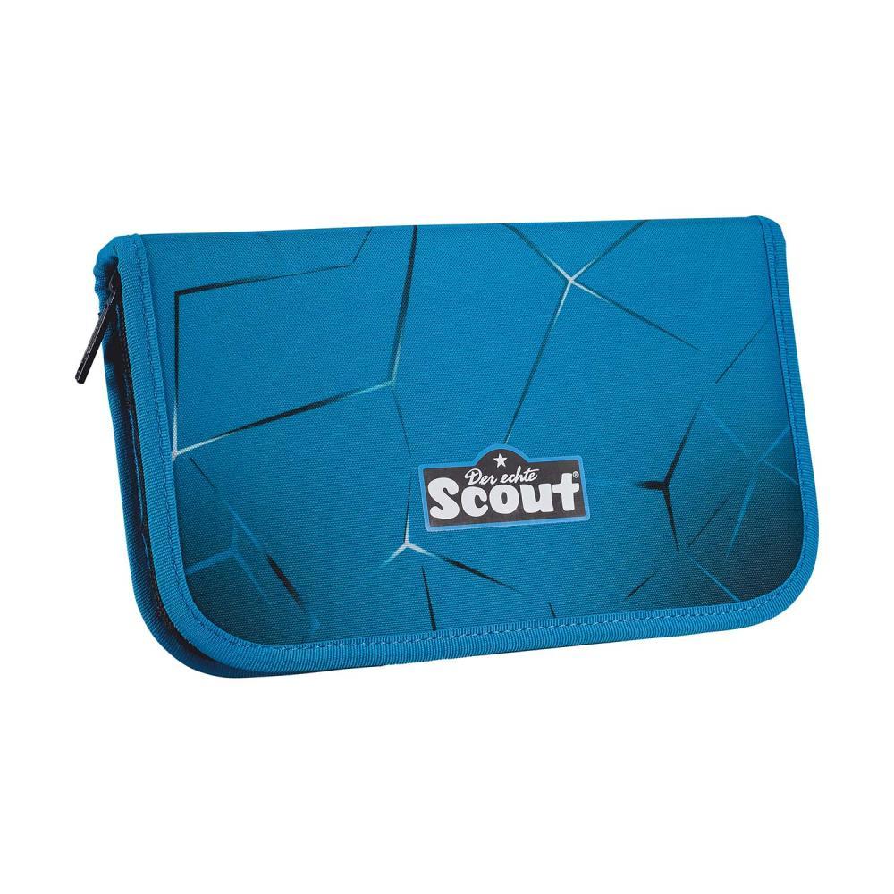 Scout Exklusiv Genius Safety Light Polar Blue Schulranzen Set 5tlg.
