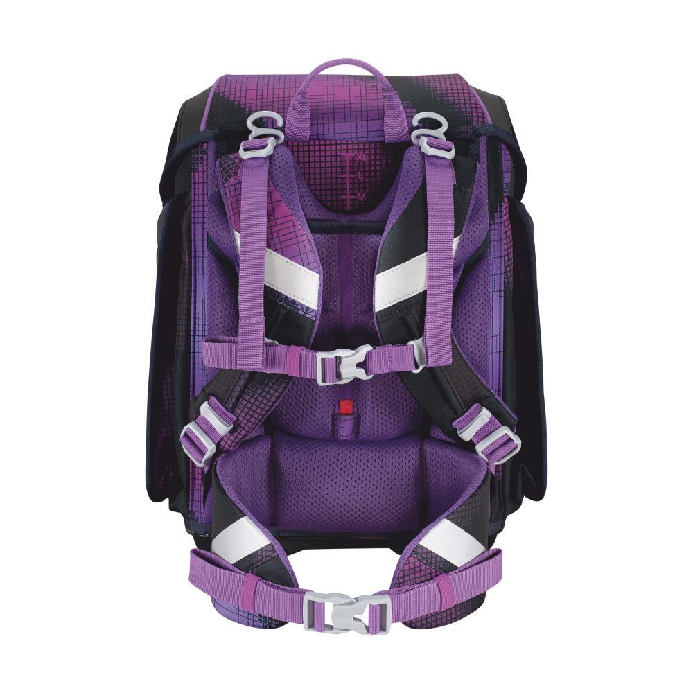 Scout Exklusiv Genius Movie Star Pink Pixel Schulranzen Set 5tlg.