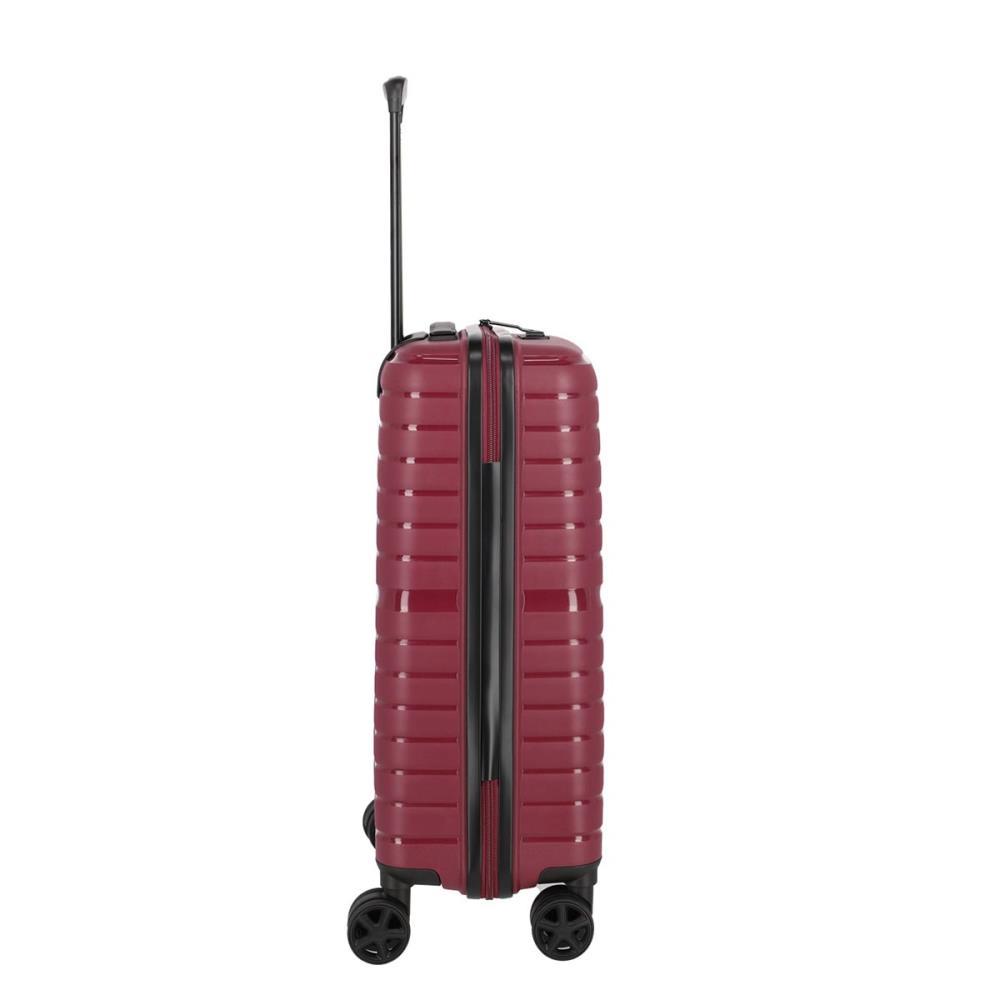 Travelite Trient Bordeaux 4-Doppelrollen Trolley S 55cm