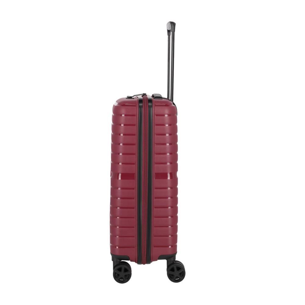 Travelite Trient Bordeaux 4-Doppelrollen Trolley S 55cm