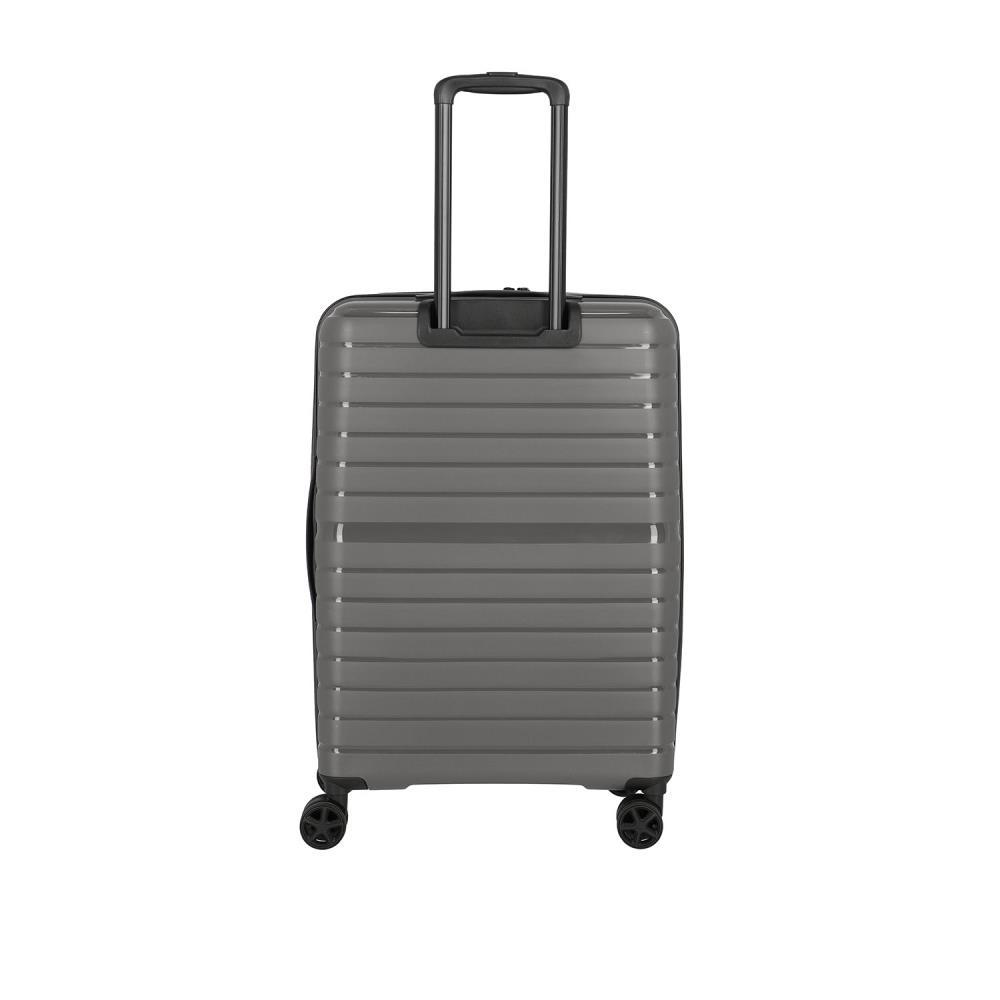 Travelite Trient Anthrazit 4-Doppelrollen Trolley M 66cm