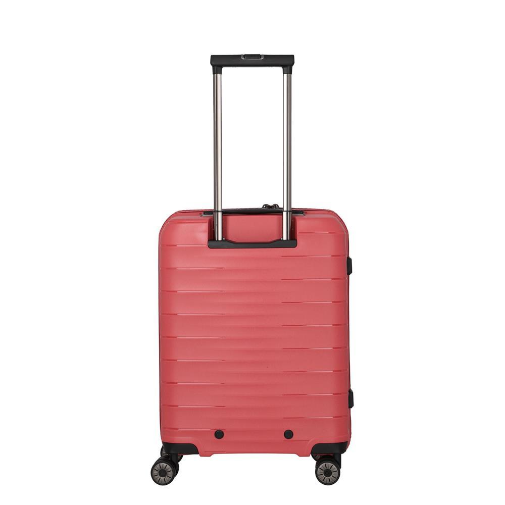 Travelite Mooby Rot 4-Doppelrollen Trolley S 55cm