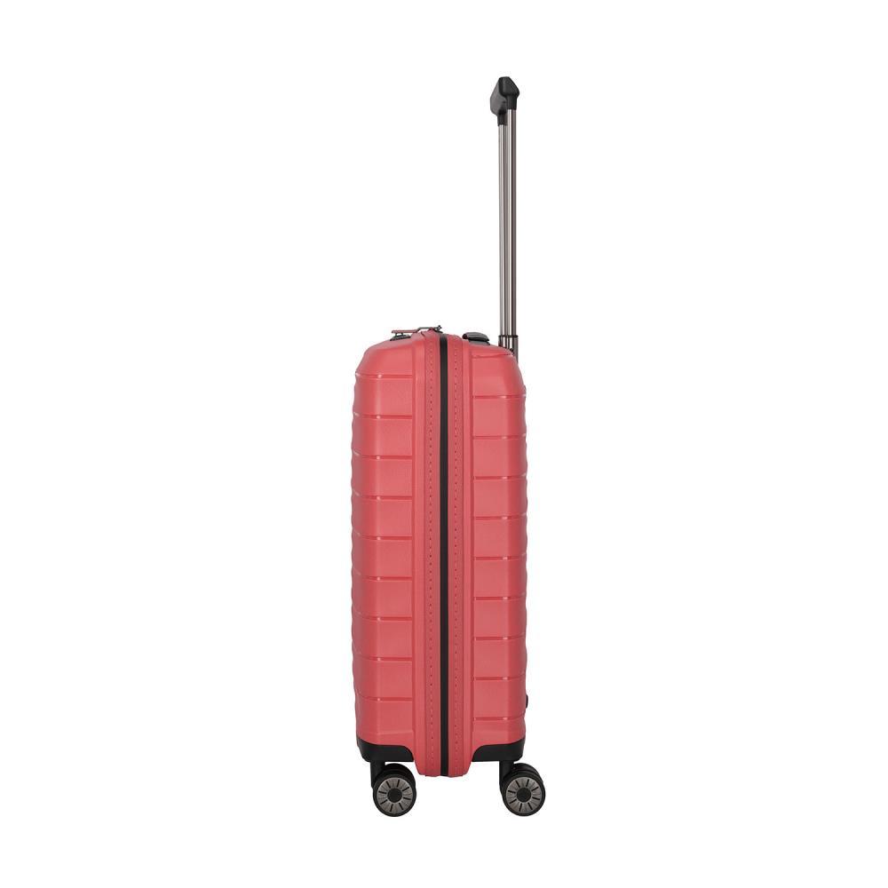 Travelite Mooby Rot 4-Doppelrollen Trolley S 55cm