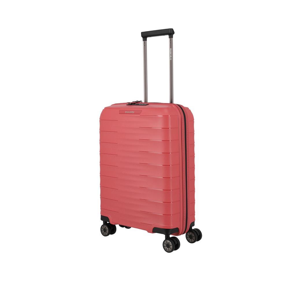Travelite Mooby Rot 4-Doppelrollen Trolley S 55cm