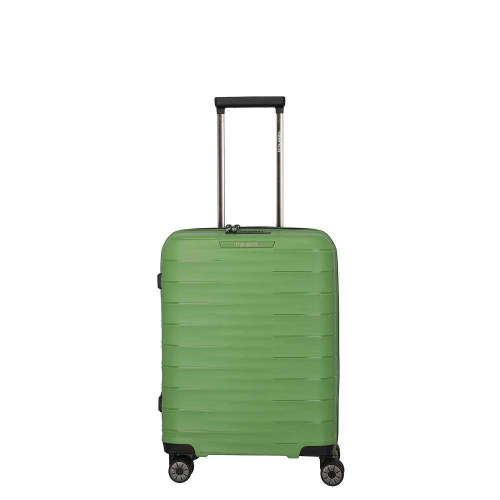 Travelite Mooby Grün 4-Doppelrollen Trolley S 55cm