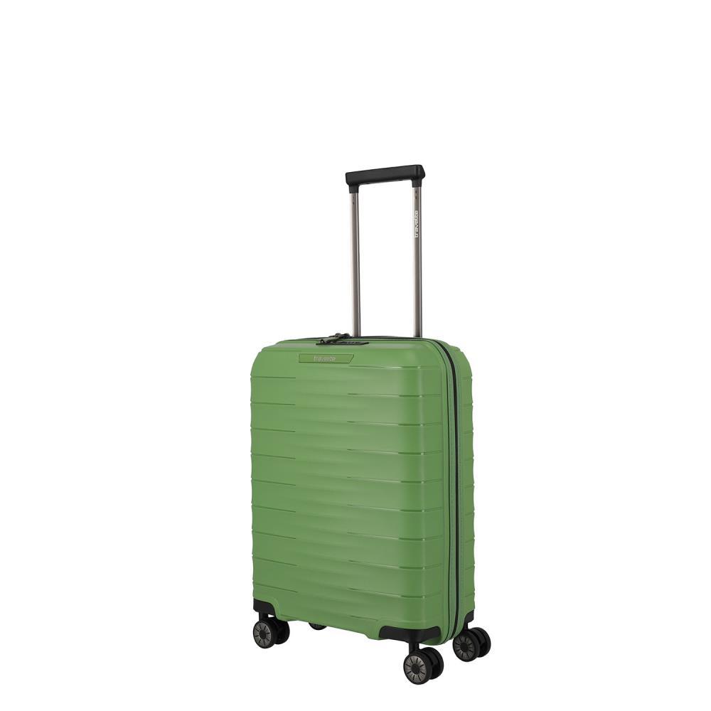 Travelite Mooby Grün 4-Doppelrollen Trolley S 55cm