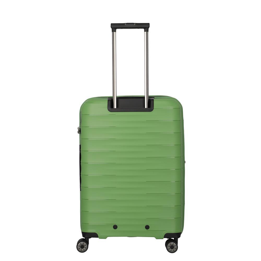 Travelite Mooby Grün 4-Doppelrollen Trolley M 66cm