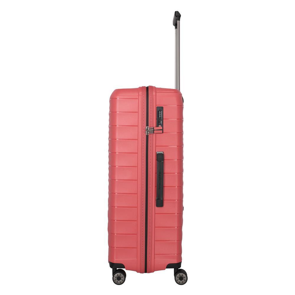 Travelite Mooby Rot 4-Doppelrollen Trolley L 77cm